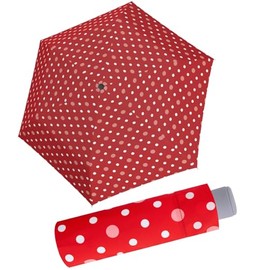 Doppler Mini Children's Pocket Umbrella Dots Red