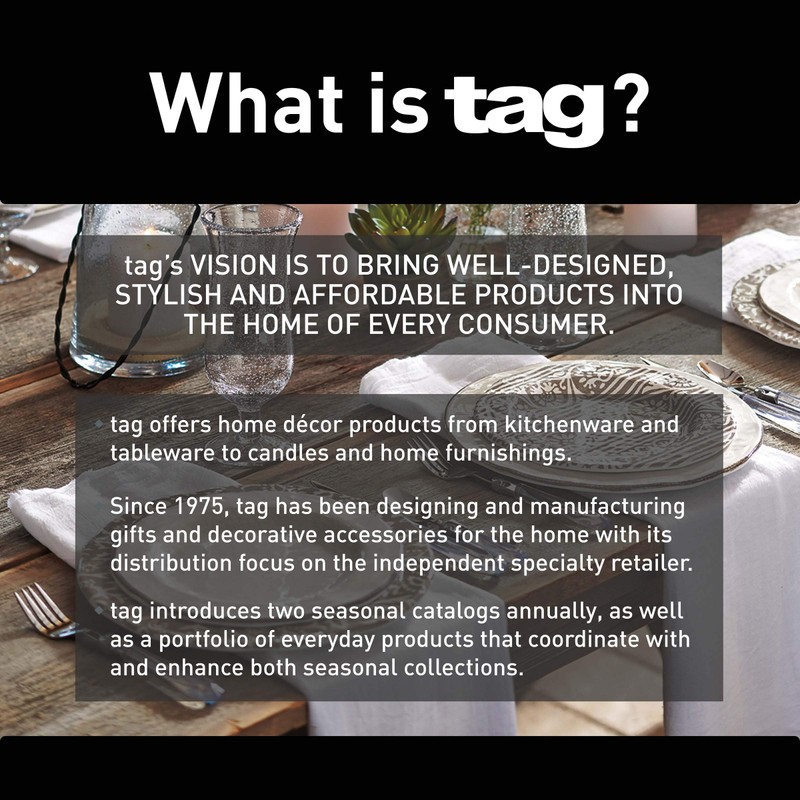 tag 16 oz. Confetti Glass Stemless Wine Drinkware Green And