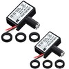AUTIDEFY 2-Pack 120VAC Light Control Sensor Switch, Outdoor Dusk to