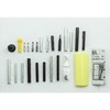 Wake Industry Umbrella Repair Set, Silver, Black, 0.6 x 3.5