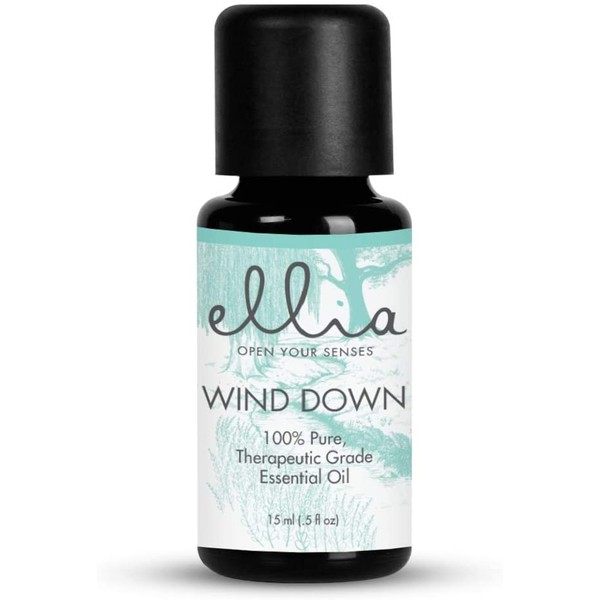 Ellia Diffuser Essential Oil | Wind Down Blend| 15ml, 100% Pure, Therapeutic Grade