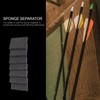 Gatuida 7Pcs Lightweight Arrow Rack Portable Shape Arrow Separator Sponge