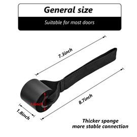 4 Pieces Door Anchor Resistance Bands Cable Door Anchor Foam Exercise Training Strap Over Door Anchor for Workout Fitness