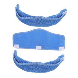 Operitacx 3pcs Reusable Hard Hat Sweatbands Cooling Inserts Moisture Wicking Pads Washable Comfort Liners for Outdoor Miner Cycling Safety Helmets with Protective Cushioning