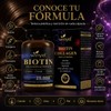 Biotina Colágeno Queratina Para Cabello 60 Cápsulas Vegano