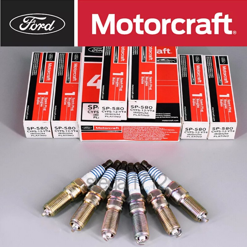 Unbranded 6PCS GENUINE Motorcraft Ignition Coil & Spark Plug For