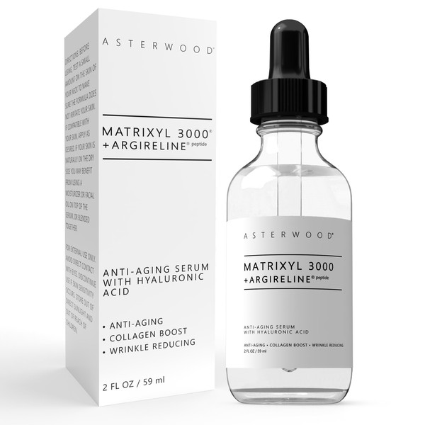Asterwood Asterwood Matrixyl 3000 + Argireline Serum with Hyaluronic Acid