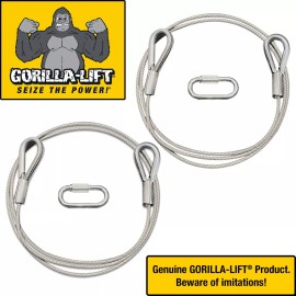 GORILLA-LIFT Genuine GORILLA-LIFT® Cable and Quick Link Two Pack