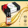 Organic Essential Oils Set of 12 - Natural Relaxation for