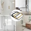 NovaNectar Glass Shower Door Handle, Bathroom Shower Door Replacement Handles,