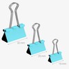 kwmobile 60 x Foldback Clips Set - 20 x 19