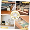 Gatuida Digital Round Thermometer for Tea Boxes Compact Gauge Portable