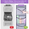 MISSLO 2 Pack Over the Door Storage Hanging Organiser with