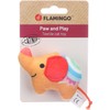 Flamingo Toy Nitz Elephant Orange 8.8 x 3.3 x 6