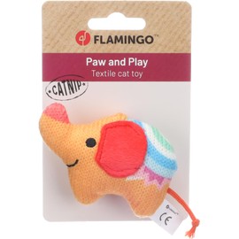 Flamingo Toy Nitz Elephant Orange 8.8 x 3.3 x 6 cm