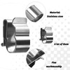 Solar Cable Clips, Solar Panel Cable Clips, Silver Tone Metal