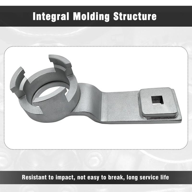 BOVIEER Crankshaft Pulley Holder Tool Compatible with Volvo Ford 1.8