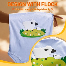 TransOurDream Flock Smart Iron On Vinyl for Maker 3, AIR 2, Explore 3, Cameo, 13in x10ft White Flock Heat Transfer Vinyl Roll for T-Shirts, Easy to Cut, Easy to Weed, Velvet Flock HTV, Matless Cutting