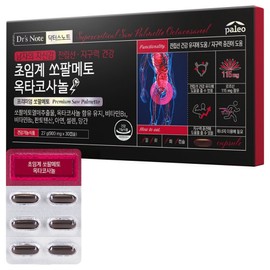 Paleo Supercritical Saw Palmetto Octacosanol, 30 Tablets, 1 Piece / 팔레오 초임계 쏘팔메토 옥타코사놀, 30정, 1개