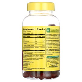 Spring Valley Non GMO Vitamin B12 Vegetarian Gummies, Raspberry, 500 mcg, 200 CT