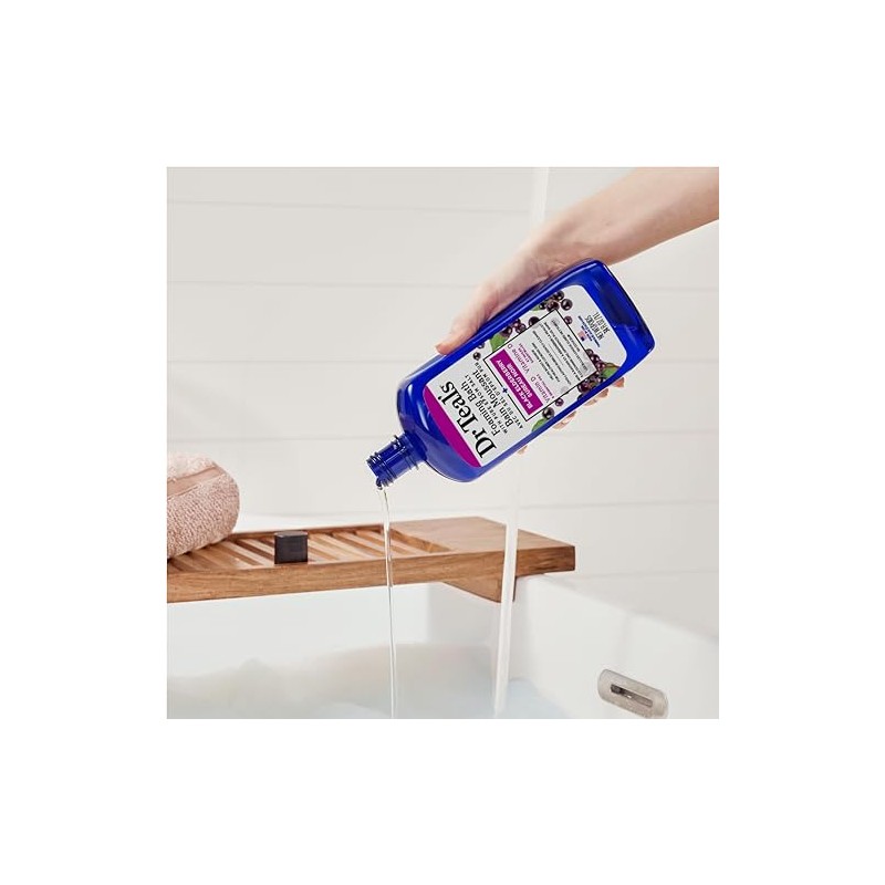 Dr Teal's Foaming Bath with Pure Epsom Salt, Black Elderberry
