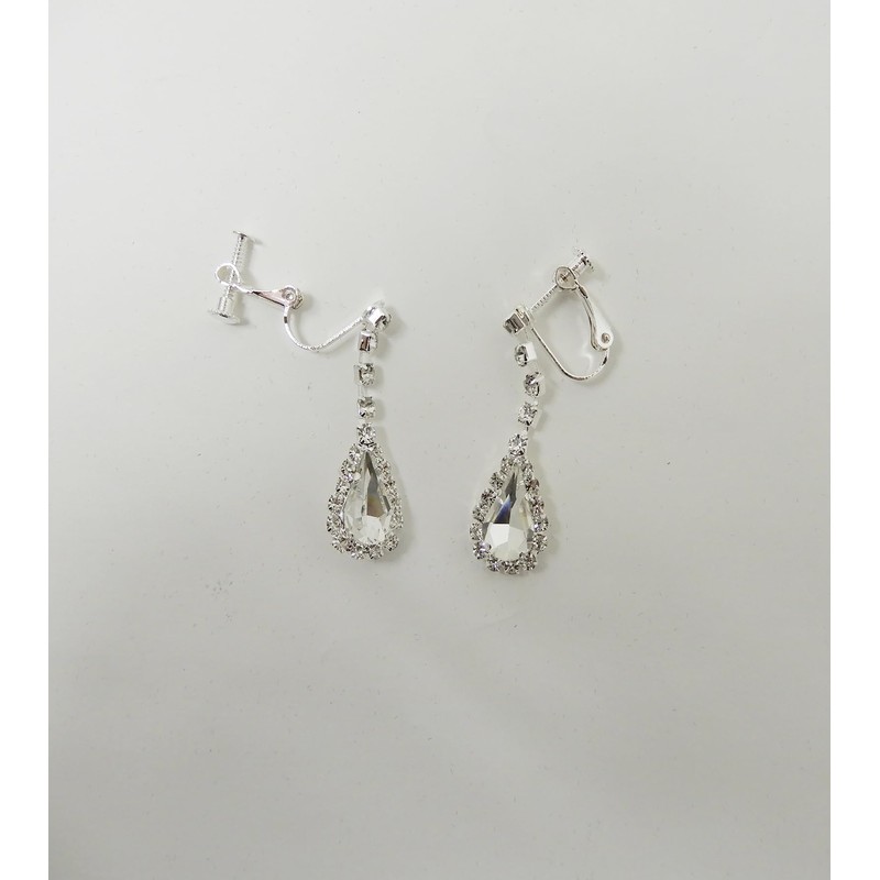 AN SHU Rhinestone Necklace Earrings Set Earrings Set Wedding Wedding