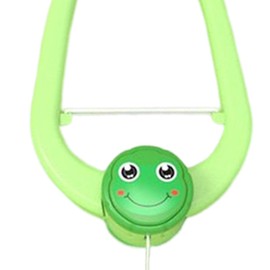 LOVIVER Children's Indoor Hanging Table Tennis Hanging Pingpong Self Training Set Hanging Ping Pang Trainer Toy for Middle Old Age Sports Training, 9 Balls Green