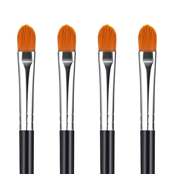 YUXIANLB 10 Teiliges Eyeliner Pinsel Set Präzisionswerkzeuge für Augen Make