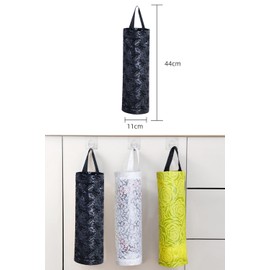 harukita Plastic Bag Stockers, Plastic Bag Stockers, Garbage Bag Storage, Plastic Bag Holder, Kitchen Storage, Wall Hanging, Convenient to Take Out, Garbage Bag Stockers, For Home and Kitchen, 3