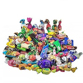 Elite Candy: Eastern European Candy Mix - 450g / 1 lb - Variety of Chocolate and Caramel Party Candy