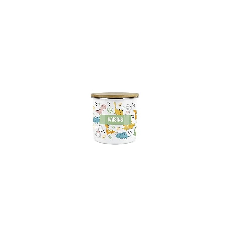 Purely Home Kids Mini Snack Pot – Lunchtime Dinosaurs Raisins
