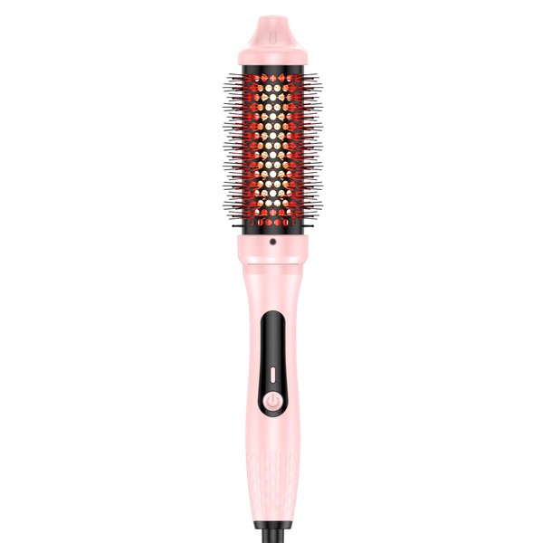 DORISILK 1.5 inch Infrared Hair Curling Brush for Sleek, Shiny