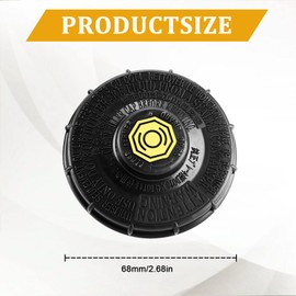 Brake Master Cylinder Tank Fluid Reservoir Cap Compatible with Honda HR-V Fit CR-V Accord Hybrid Insight Element CR-V Replaces #46662-SLE-J01 46662-SDC-A02 46662-S8A-003,S2000 Accessories