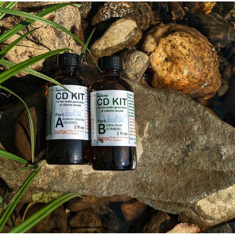 NatriChlor The Original CD Set with Citric Acid Solution Kit