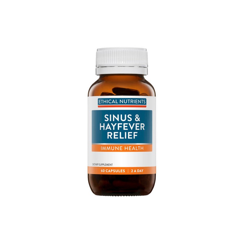 Ethical Nutrients Sinus & Hayfever Relief 60 Capsules