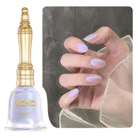 VCND Mermaid Pearl Nail Polish - Purple Aurora Effect, Long-Lasting, Quick-Dry, No UV Lamp Needed (0.35 fl. oz - 10.5 ml), Perfect for Salon or DIY at Home, Great Gift for Girls