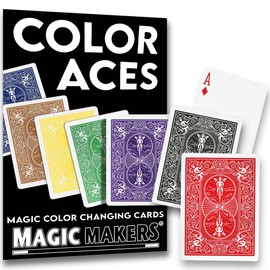 Magic Makers Color Aces - The Ultimate Color Changing Card Trick