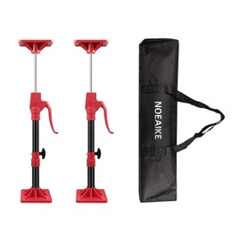 NOEAIKE Cabinet Jack Support Pole,2-Pack 11-23 Inch Steel Adjustable Quick Support System Rod,Telescopic Third Hand Tools with 200lbs Capacity for Installing Cabinets/Lifting Drywall