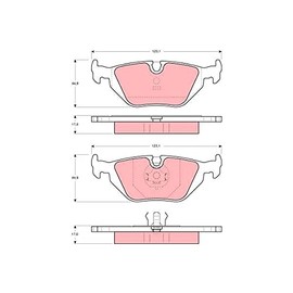 TRW gdb1189 MTB Box Set 4