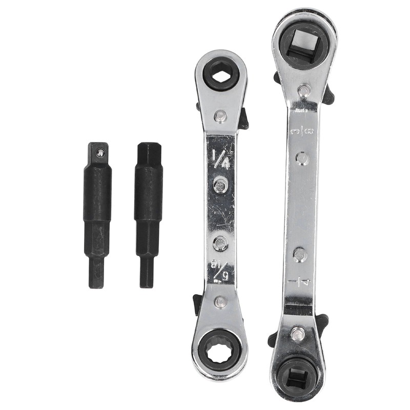 CT122 Refrigerator Ratchet Wrench 1/4 3/16 5/16 3/8 Stainless Steel