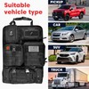 MOTOTIPS Tactical Seat Back Organizer, Molle Seat Back Organizer Panel