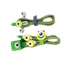 DIY Cartoon Style Spiral Wire Protectors Set/Earphone Cords (Mr.Q)