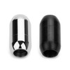 Linsoir Beads - Cierre magnético de acero inoxidable con agujero