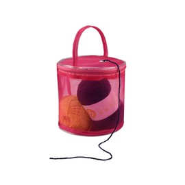 Knitting Crochet Bag for Wool Storage, Knitting Tote Bag for Yarn Storage Light and Easy to Carry Organizer Sewing Supplies Organizer for Home Travel