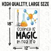 Science Is Magic In Real Life Classroom Poster - Science