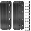COOLBOTANG Joint Fittings, Flat Set of 16, 4 Holes, I-Shaped