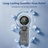 Portable Compact Handheld Fan, 3600mAh, USB Rechargeable Battery Operated, 5