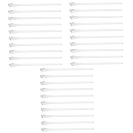 Gatuida 30pcs Eyeglass Temple Tips Eyeglass Arm Covers Flexible and Comfortable Non- Replacement Parts for Frames Suitable for Sunglasses and Daily Wear