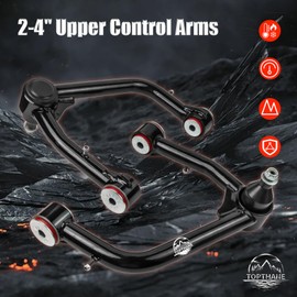 2-4" Lift Front Upper Control Arms for 2019-2024 Chevy Silverado GMC Sierra 1500