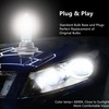 Wuzno Halogen Headlight Bulb Replacement for Hyundai Sonata 2011 2012